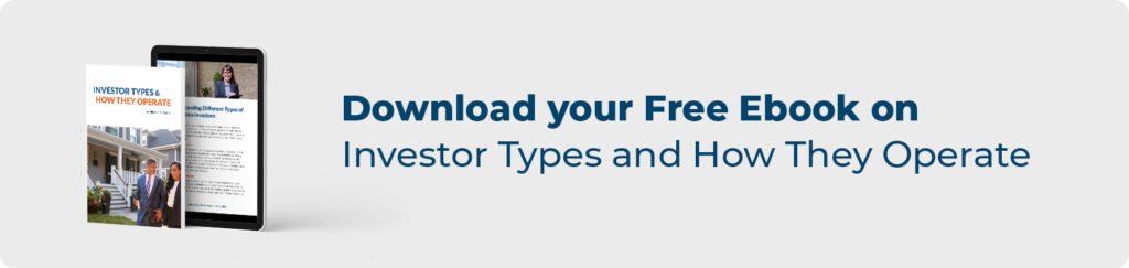 Free Ebook on Investor Types and How They Operate Banner